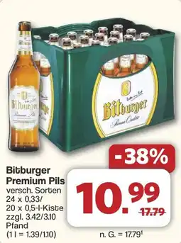 Famila Nord West Bitburger Premium Pils Angebot