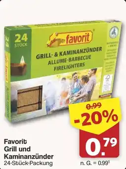 Famila Nord West Favorit Grill und Kaminanzünder Angebot