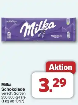 Famila Nord West Milka Schokolade Angebot