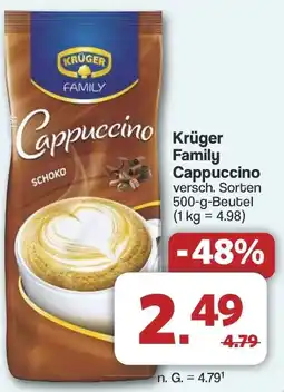 Famila Nord West Krüger Family Cappuccino Angebot