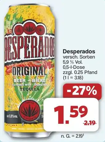 Famila Nord West Desperados Angebot