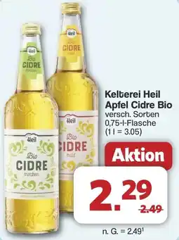 Famila Nord West Kelterei Heil Apfel Cidre Bio Angebot
