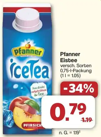 Famila Nord West Pfanner Eistee Angebot