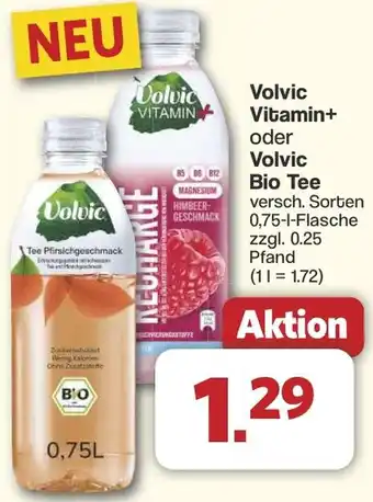 Famila Nord West Volvic Vitamin+ oder Volvic Bio Tee Angebot