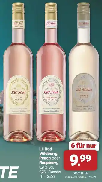 Famila Nord West Lil Red Wildberry, Peach oder Raspberry Angebot