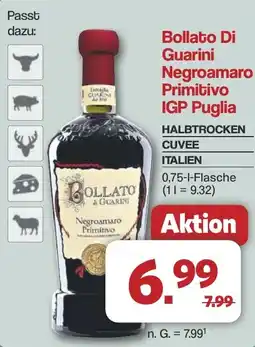 Famila Nord West Bollato Di Guarini Negroamaro Primitivo IGP Puglia Angebot