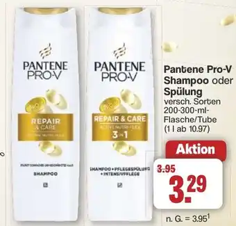 Famila Nord West Pantene Pro-V Shampoo oder Spülung Angebot