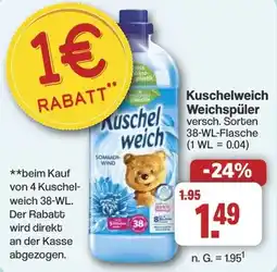 Famila Nord West Kuschelweich Weichspüler Angebot
