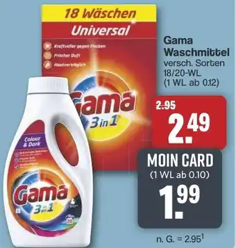 Famila Nord West Gama Waschmittel Angebot