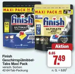 Famila Nord West Finish Geschirrspülmittel-Tabs Maxi Pack Angebot