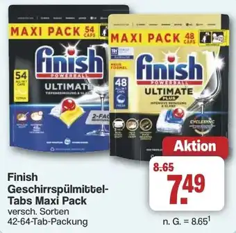 Famila Nord West Finish Geschirrspülmittel-Tabs Maxi Pack Angebot