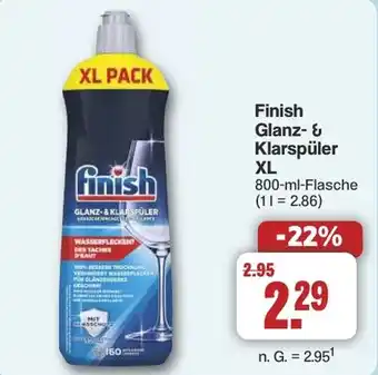 Famila Nord West Finish Glanz- & Klarspüler XL Angebot