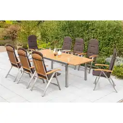 Netto Marken-Discount Merxx Keros Set 17tlg. Ausziehtisch Angebot