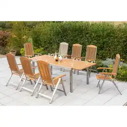 Netto Marken-Discount Merxx Keros Set 9tlg. Ausziehtisch Angebot