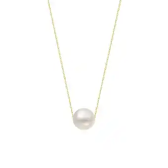 Netto Marken-Discount Fascination by Ellen K. Halskette Gold 375 Perle weiß 6-7mm Angebot