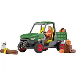 Netto Marken-Discount Schleich Spielfigur Farm World Waldbauer mit Fahrzeug Angebot