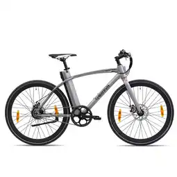 Netto Marken-Discount Chrisson E-Octant E Bike Trekkingrad 28 Zoll Pedelec Damen Herren Trekking Fahrrad 367 Wh grau 52 cm Angebot