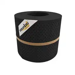 Netto Marken-Discount zaun zu Sichtschutz Rille Gelocht 15 Prozent PP Streifen Schwarz 26m Angebot