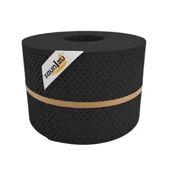 Netto Marken-Discount zaun zu Sichtschutz Rille Gelocht 15 Prozent PP Streifen Schwarz 50m Angebot
