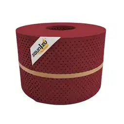 Netto Marken-Discount zaun zu Sichtschutz Rille Gelocht 15 Prozent PP Streifen Bordeauxrot 50m Angebot