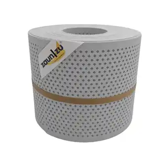 Netto Marken-Discount zaun zu Sichtschutz Premium Gelocht Diamant-Muster für Doppelstabmatten Lichtgrau 26m Angebot