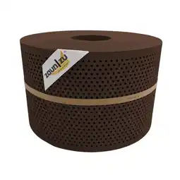 Netto Marken-Discount zaun zu Sichtschutz Premium Gelocht Diamant-Muster für Doppelstabmatten Braun 50m Angebot