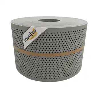 Netto Marken-Discount zaun zu Sichtschutz Premium Gelocht Diamant-Muster für Doppelstabmatten Steingrau 50m Angebot