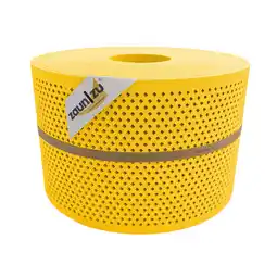 Netto Marken-Discount zaun zu Sichtschutz Premium Gelocht Diamant-Muster für Doppelstabmatten Gelb 50m Angebot