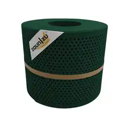 Netto Marken-Discount zaun zu Sichtschutz Premium Gelocht Diamant-Muster für Doppelstabmatten Grün 26m Angebot