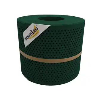Netto Marken-Discount zaun zu Sichtschutz Premium Gelocht Diamant-Muster für Doppelstabmatten Grün 26m Angebot