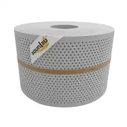 Netto Marken-Discount zaun zu Sichtschutz Premium Gelocht Diamant-Muster für Doppelstabmatten Lichtgrau 50m Angebot