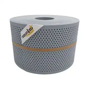 Netto Marken-Discount zaun zu Sichtschutz Premium Gelocht Diamant-Muster für Doppelstabmatten Fenstergrau 50m Angebot