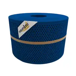 Netto Marken-Discount zaun zu Sichtschutz Premium Gelocht Diamant-Muster für Doppelstabmatten Enzianblau 50m Angebot