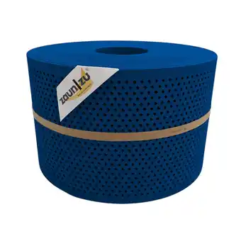 Netto Marken-Discount zaun zu Sichtschutz Premium Gelocht Diamant-Muster für Doppelstabmatten Enzianblau 50m Angebot