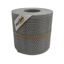 Netto Marken-Discount zaun zu Sichtschutz Rille Gelocht Diamant Muster für Doppelstabmatten Steingrau 26m Angebot