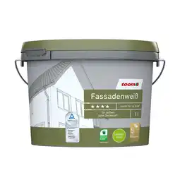 toom Baumarkt toom Fassadenweiß seidenmatt 1 l Angebot