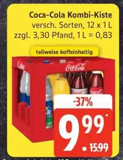 Edeka Coca-Cola Kombi-Kiste Angebot