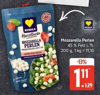 Edeka Mozzarella Perlen Angebot