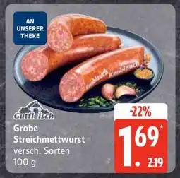 Edeka Große Streichmettwurst Angebot