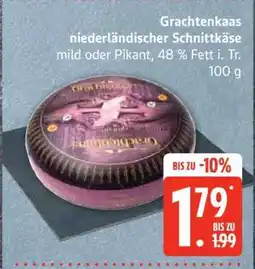 Edeka Grachtenkaas niederländischer Schnittkäse Angebot