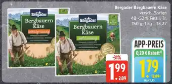 Edeka BERGADER Bergbauern-Käse Angebot