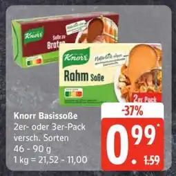 Edeka KNORR Basissauce Angebot