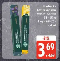 Edeka STARBUCKS Kaffeekapseln Angebot