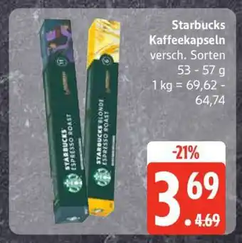 Edeka STARBUCKS Kaffeekapseln Angebot