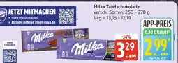 Edeka Milka Tafelschokolade Angebot
