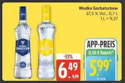 Edeka Wodka Gorbatschow Angebot