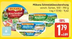 Edeka MILKANA Schmelzkäsezubereitung Angebot
