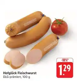 Edeka Hofglück Fleischwurst Angebot