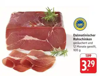 Edeka Dalmatinischer Rohschinken Angebot