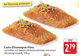 Edeka Lachs-Zitronengras-Filets Angebot